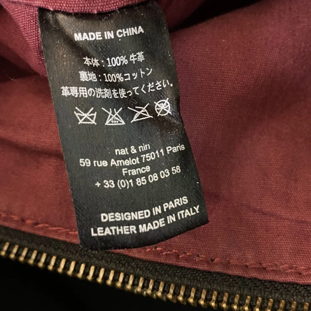 nat & nin  Leather Crossbody Bag - Picture 7 of 11